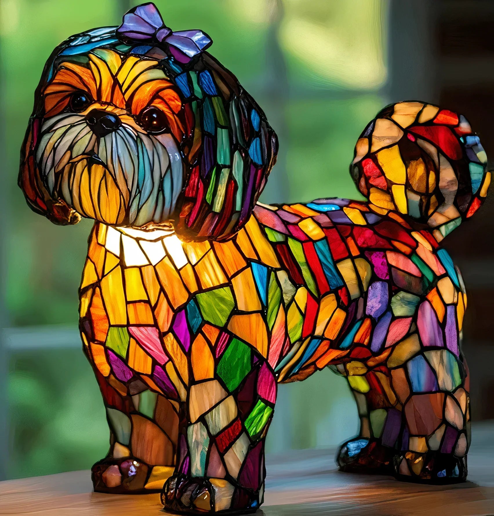 Luminous Paws Nightlight - USB Powered Tribute to Dogs