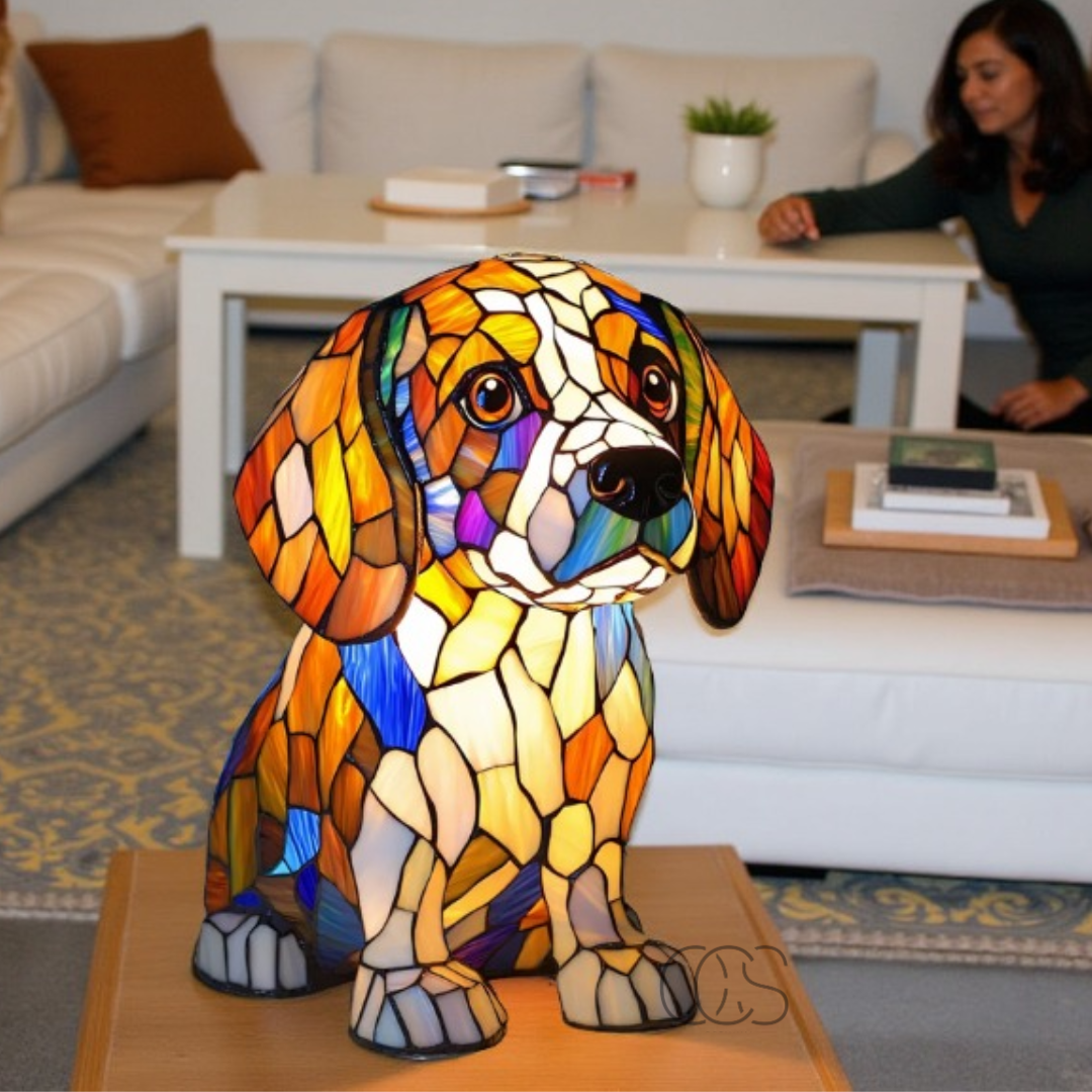 Luminous Paws Nightlight - USB Powered Tribute to Dogs