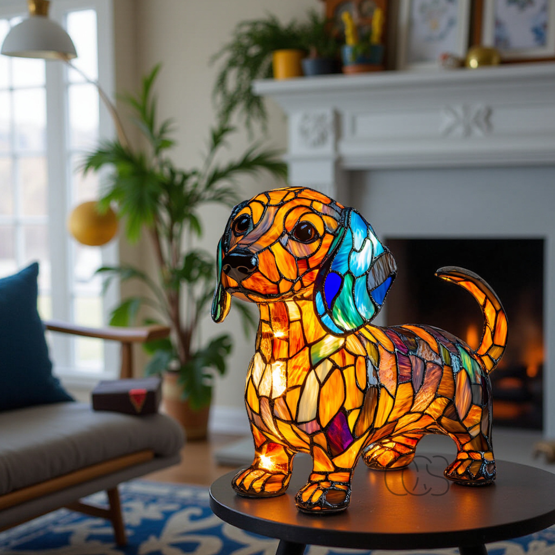 Luminous Paws Nightlight - USB Powered Tribute to Dogs