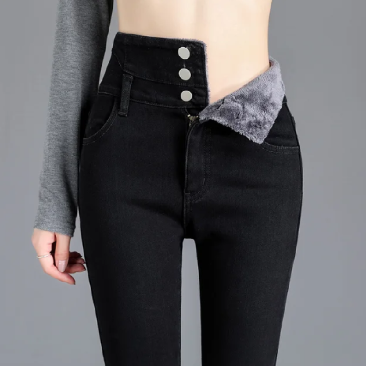 Skinny Jeans in Fabric - Grace Style