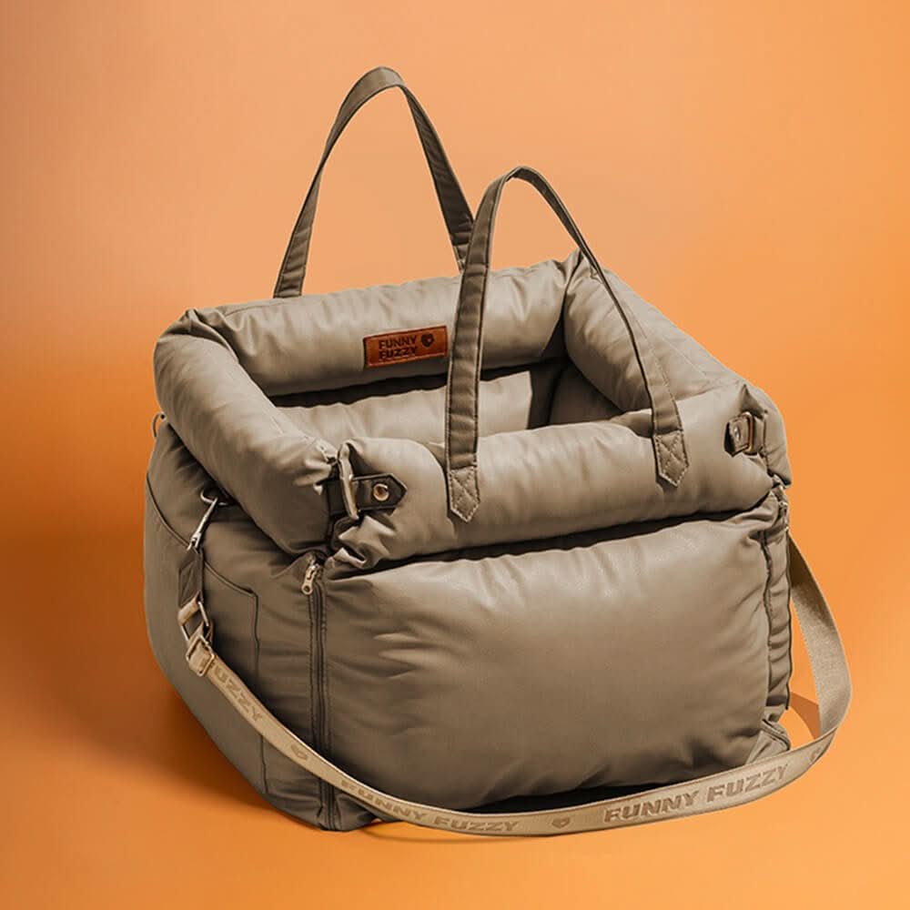 Chic Canine Travel Seat with Secure Safety Harness
