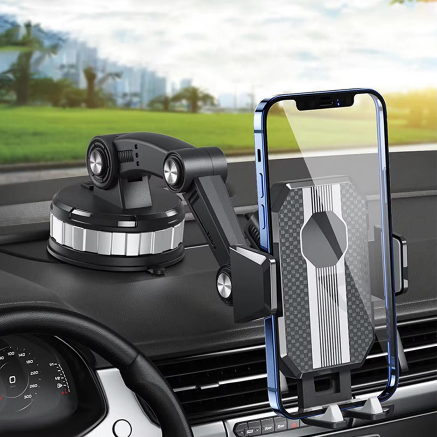 SmartMount - Versatile 360° Car Phone Holder