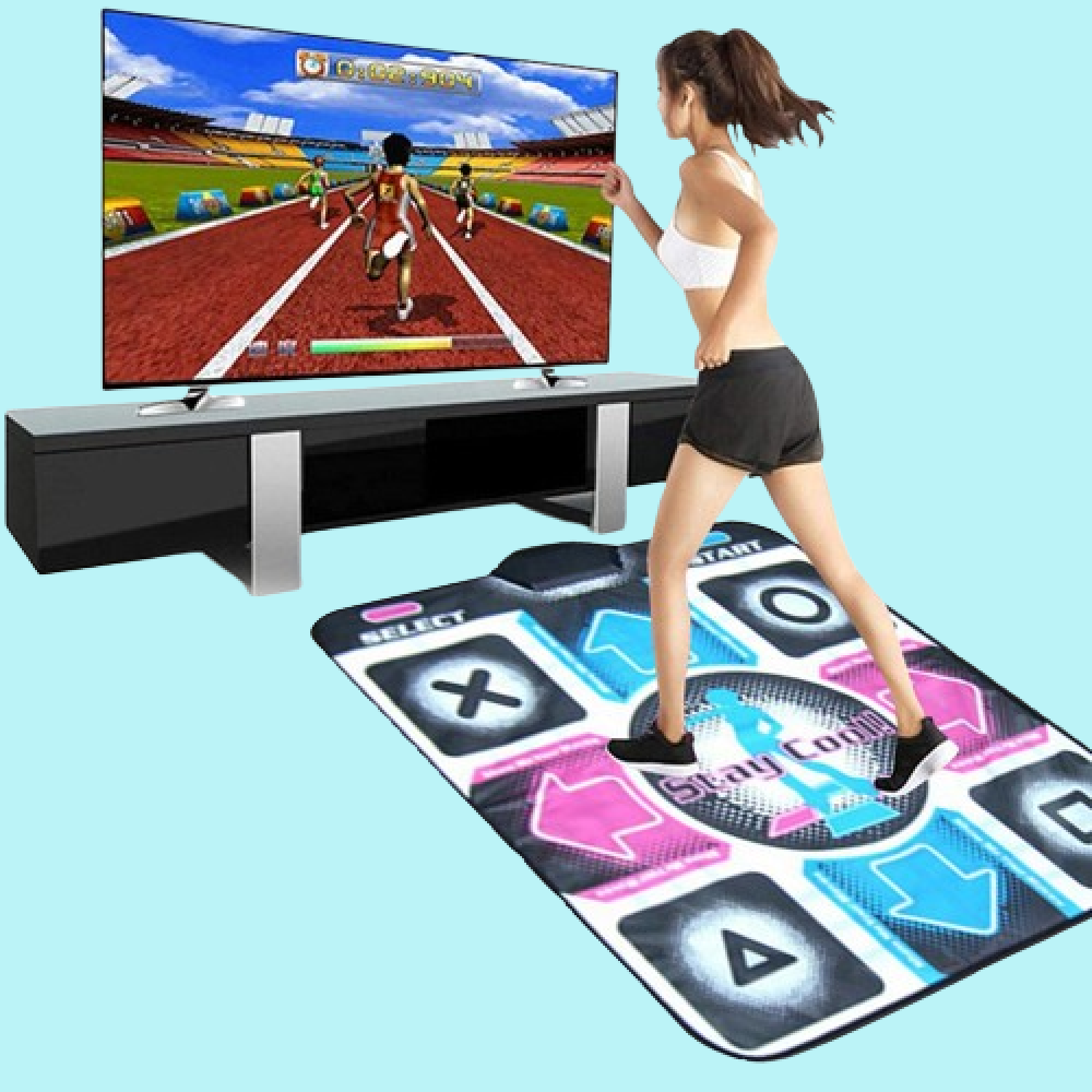 RhythmZone Dance Pad – Engage in Interactive Fitness Fun