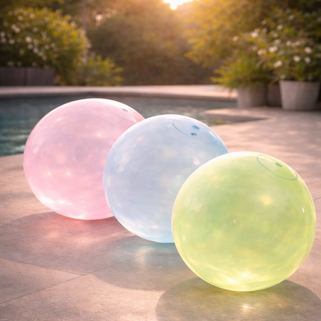 Inflatable Rubber Ball for Kids | Tear-Resistant Play Ball