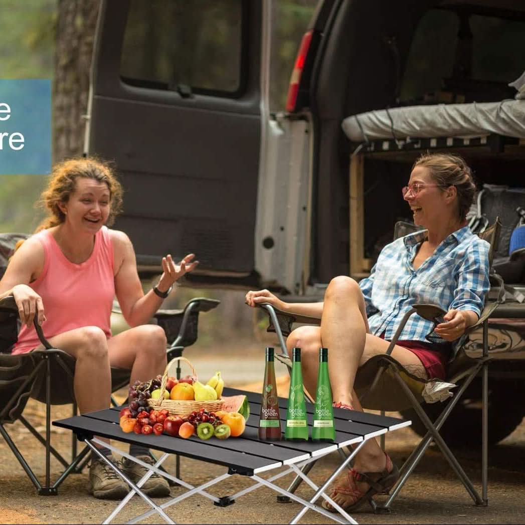 Portable Camping Table for Outdoor Gatherings and Garden Use