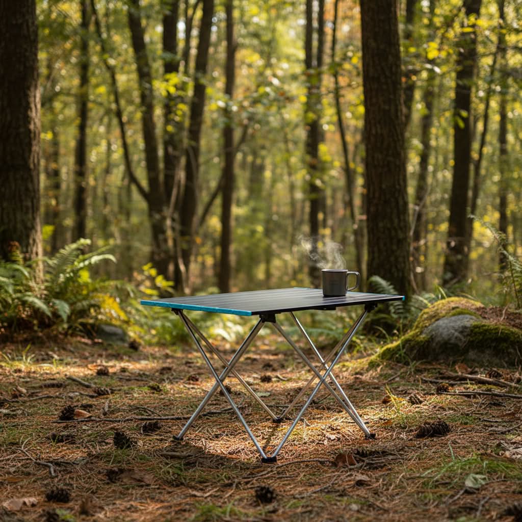 Portable Outdoor Desk for Camping, Garden, and Party Activities