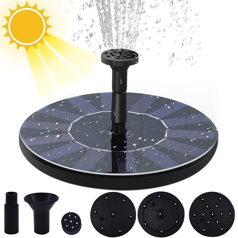 Eco-Friendly Solar Water Fountain for Your Garden