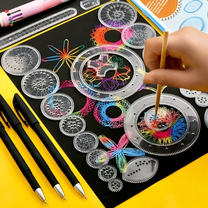 SpiralArt™ — Unleash Instant Creativity and Melt Stress with Stunning Spiral Designs