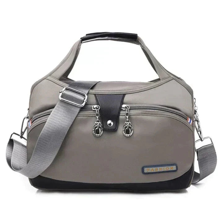 Women's Shoulder Bag in Oxford Style