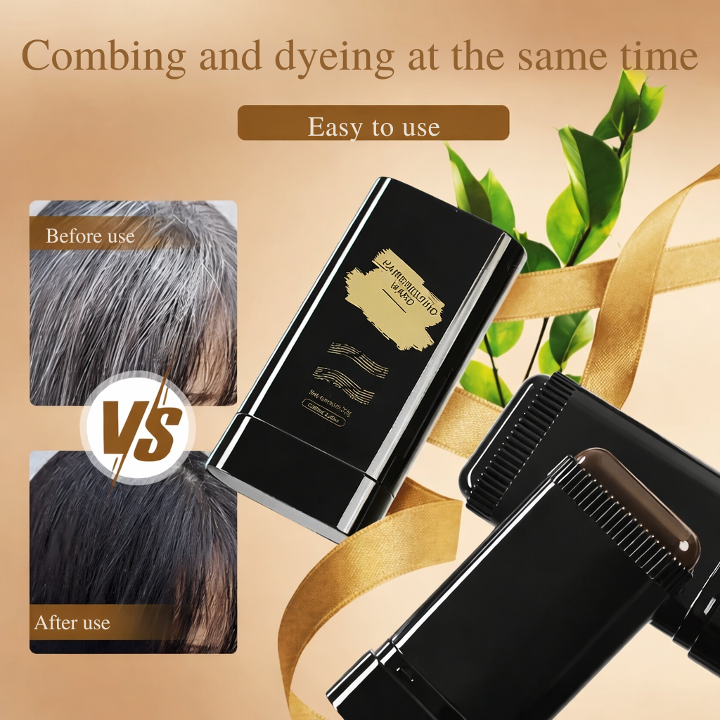 Instant Gray Hair Coverage Touch-Up Stick for Hair Roots