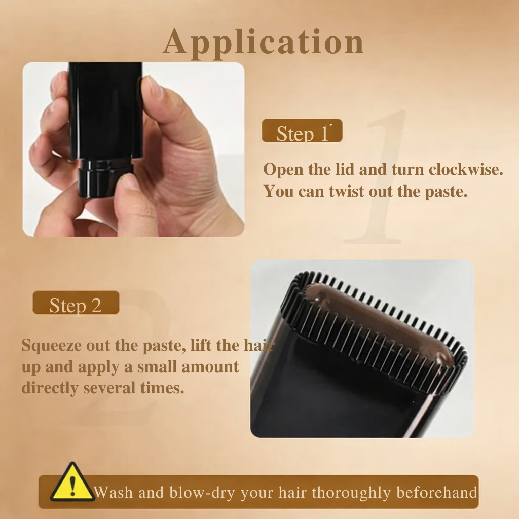 Instant Gray Hair Coverage Touch-Up Stick for Hair Roots