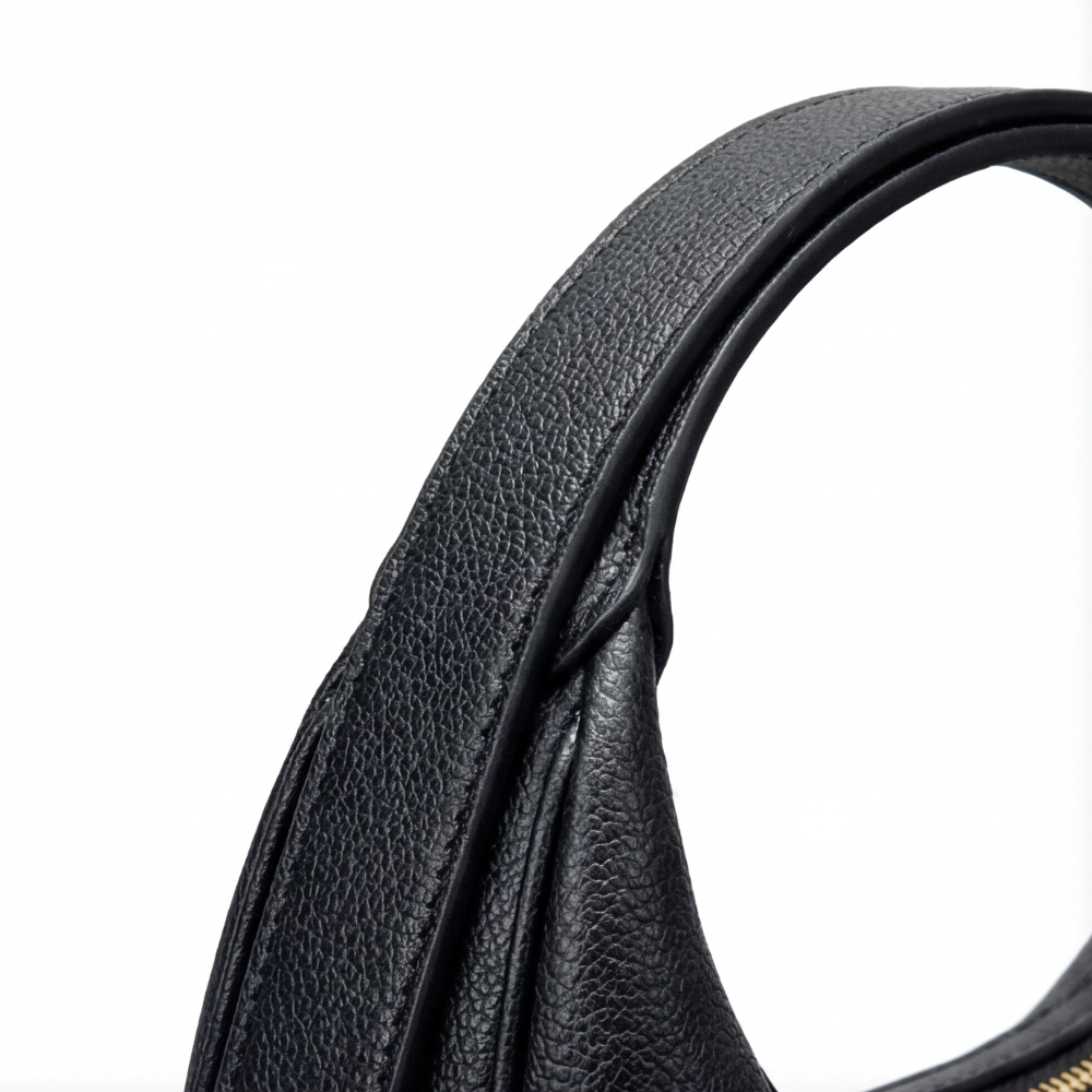 Half-Moon Shoulder Bag | Three Carry Styles | Soft Faux Leather