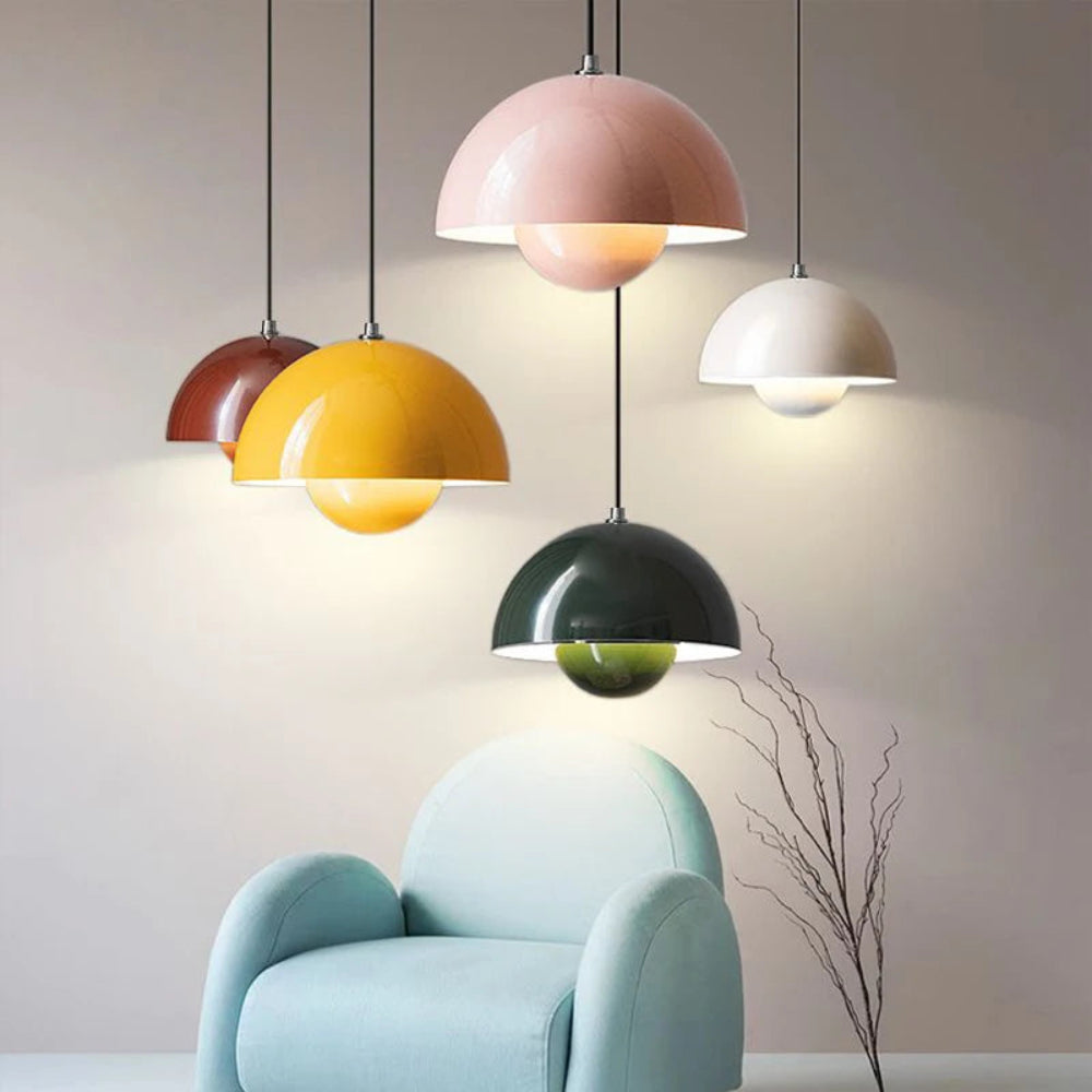 Vibrant Arc Pendant Light for Modern Scandinavian Spaces