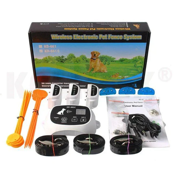 SafePet Wireless Boundary System – Freedom and Training Combined