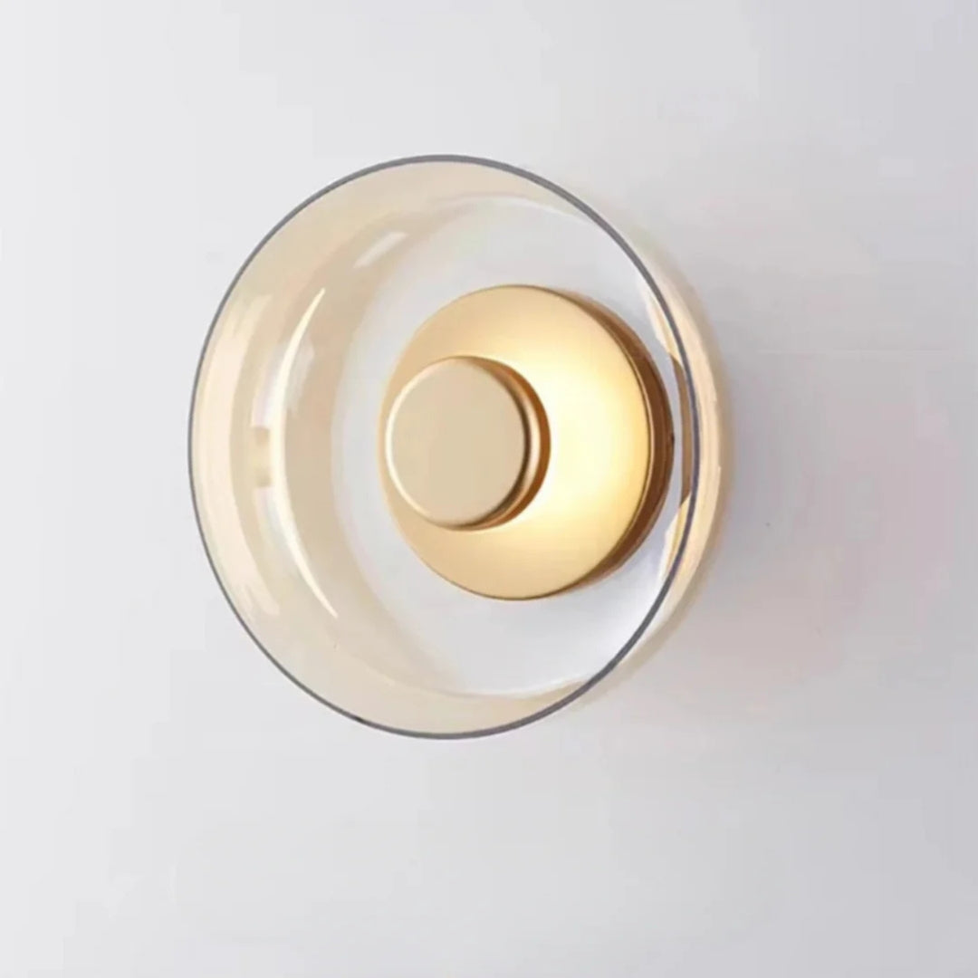 Luminous Orb Wall Fixture - Chic Modern Design with Soft Radiance