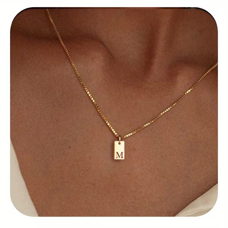 Personalized Initial Necklace for Women – Meaningful Valentine's Gift