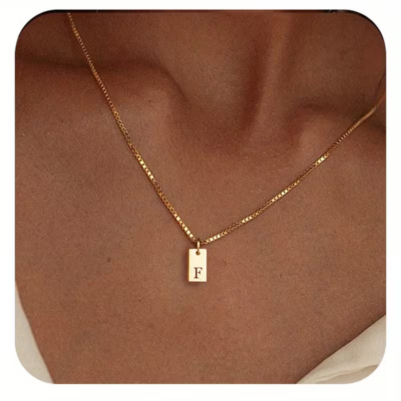 Personalized Initial Necklace for Women – Meaningful Valentine's Gift