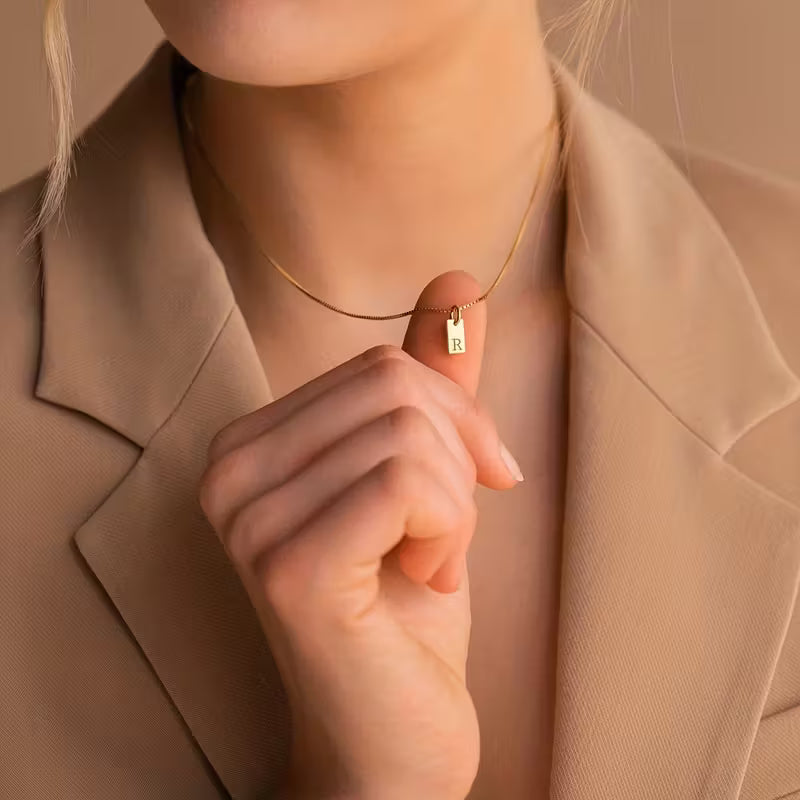 Personalized Initial Necklace for Women – Meaningful Valentine's Gift