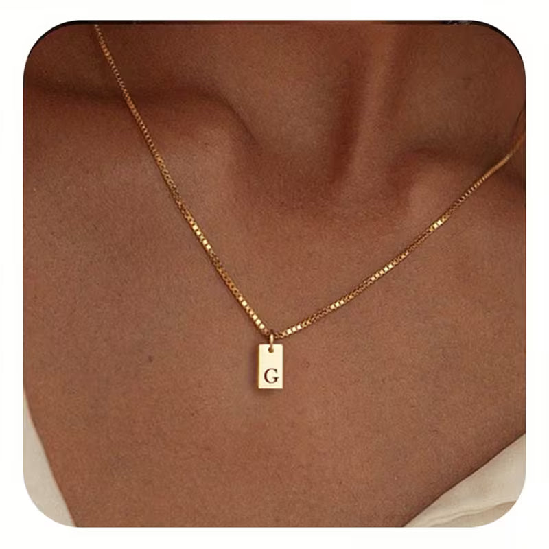 Personalized Initial Necklace for Women – Meaningful Valentine's Gift