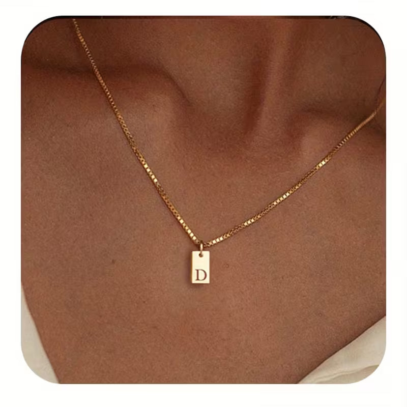 Personalized Initial Necklace for Women – Meaningful Valentine's Gift