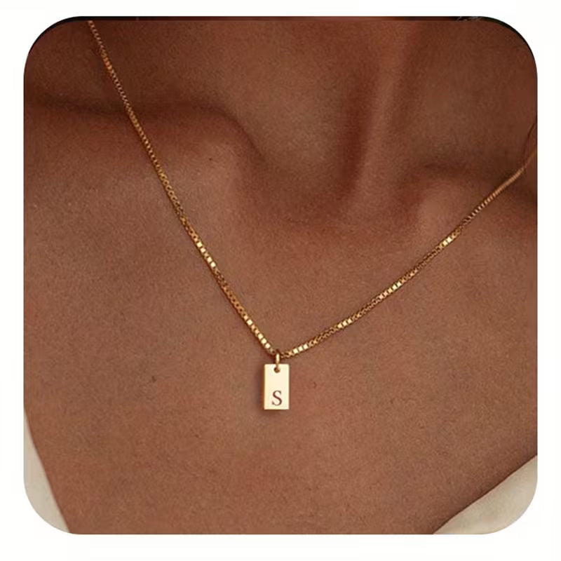 Personalized Initial Necklace for Women – Meaningful Valentine's Gift