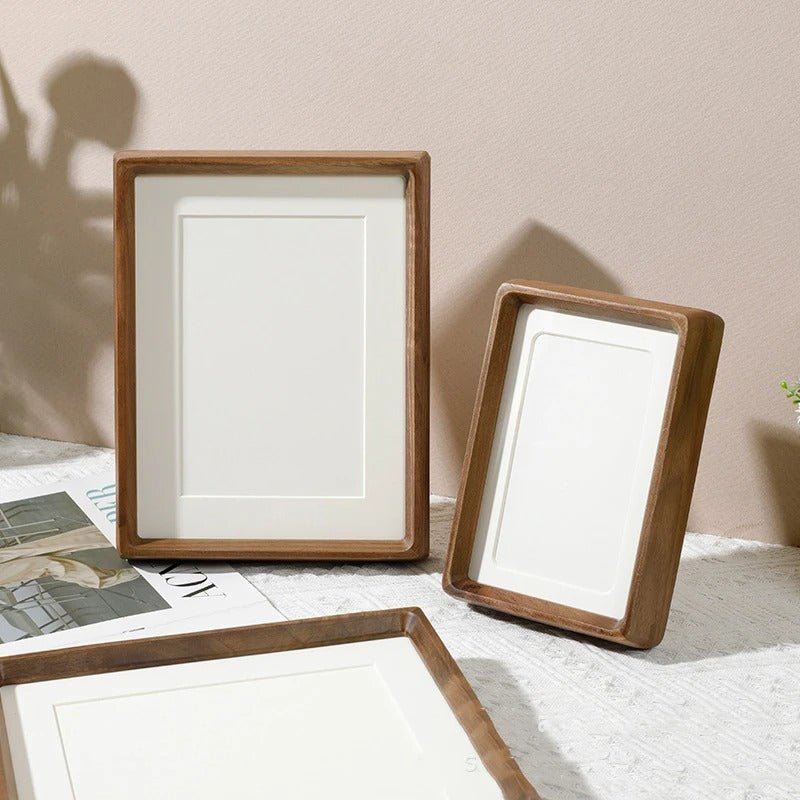 Elegant Wooden Photo Frame with Timeless Joinery