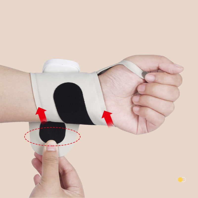 Wrist Massage Device | Adjustable Intensity | Breathable Support | FlexPulse
