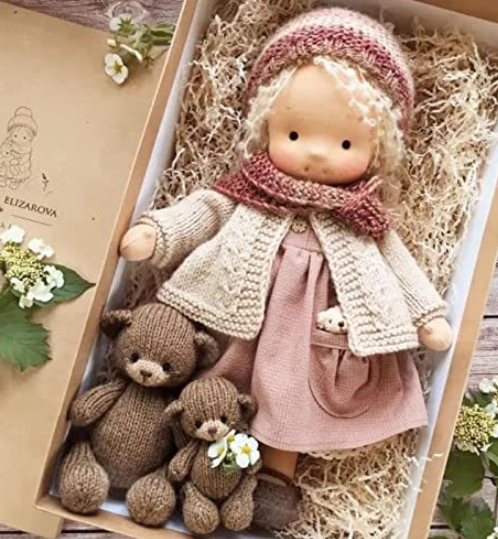 Artisan-Made Fantasy Doll for Creative Adventures