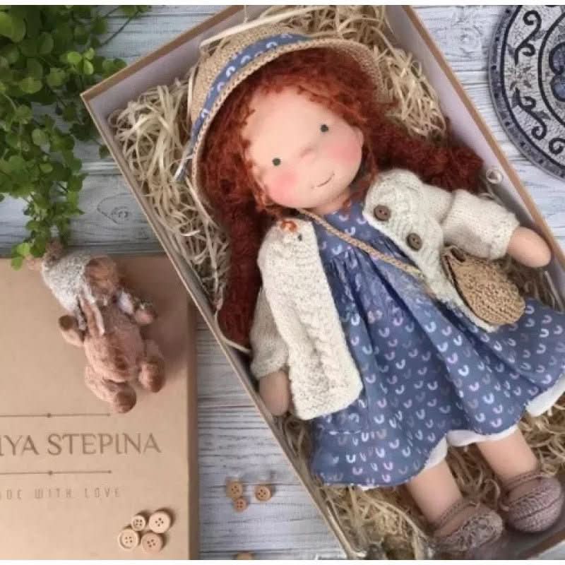 Cotton Dreamer - Unique Handmade Doll for Creative Play