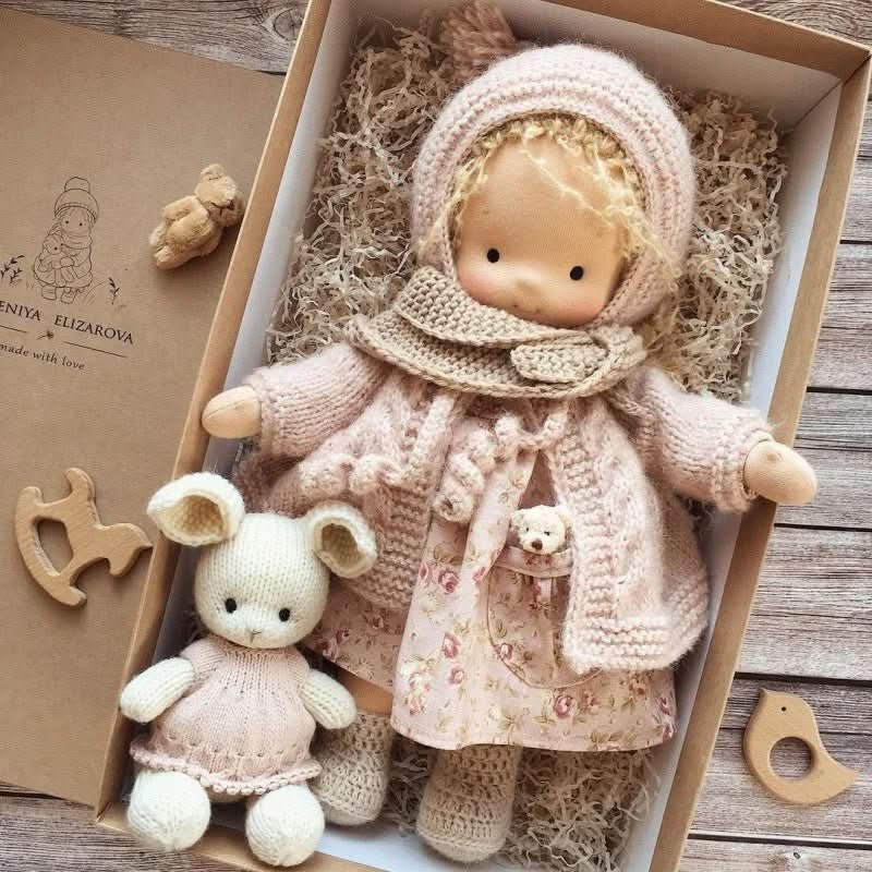 Cotton Dreamer - Unique Handmade Doll for Creative Play