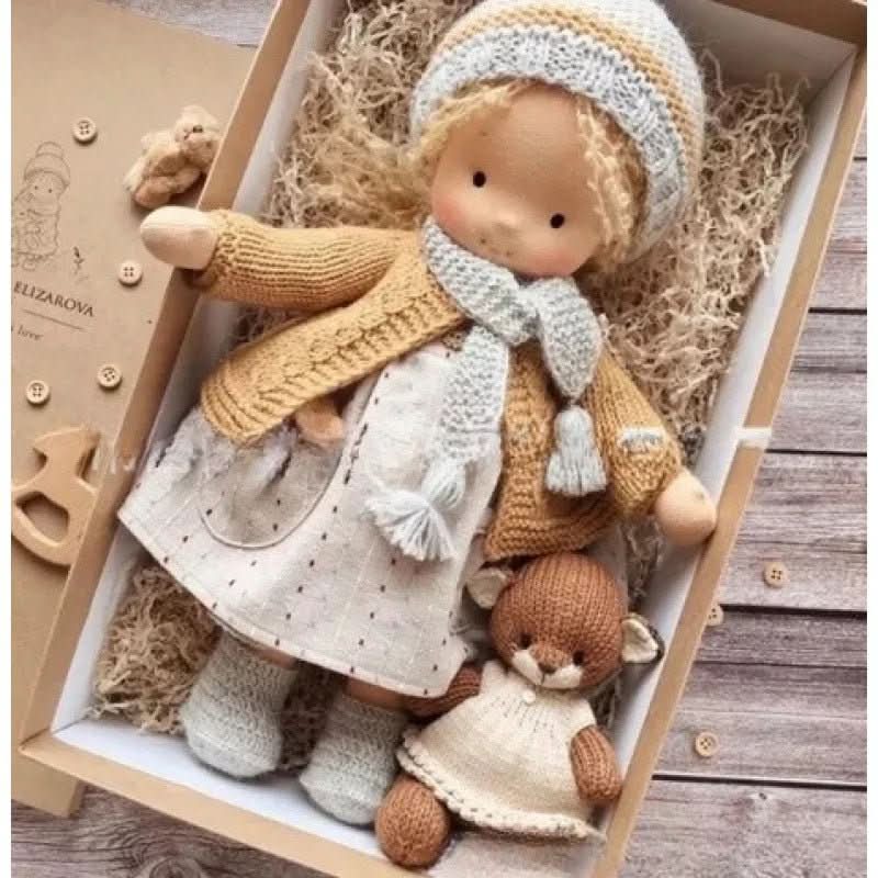 Cotton Dreamer - Unique Handmade Doll for Creative Play