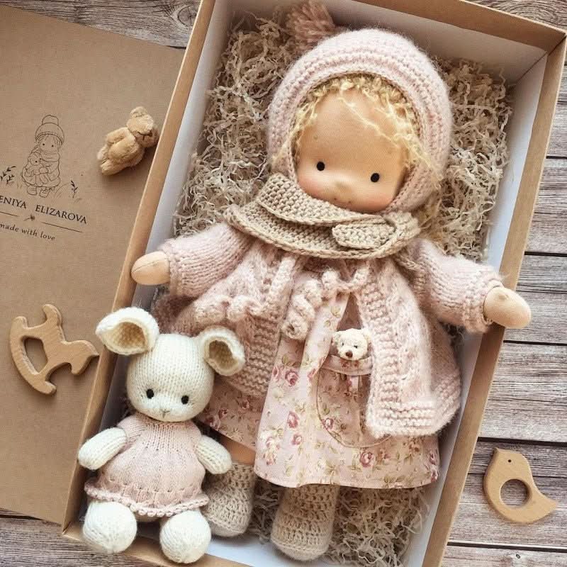 Cotton Dreamer - Unique Handmade Doll for Creative Play