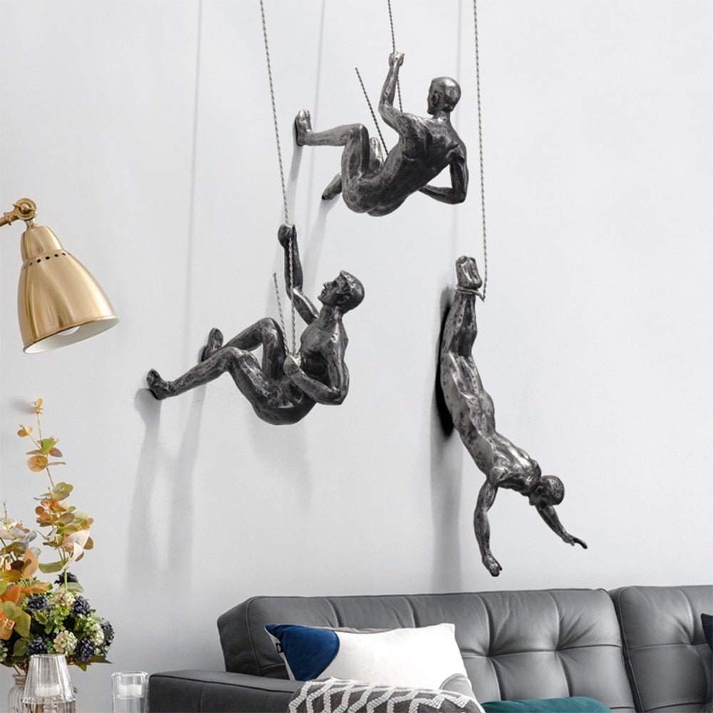 Elevate Your Space with Artful Climbing Wall Décor