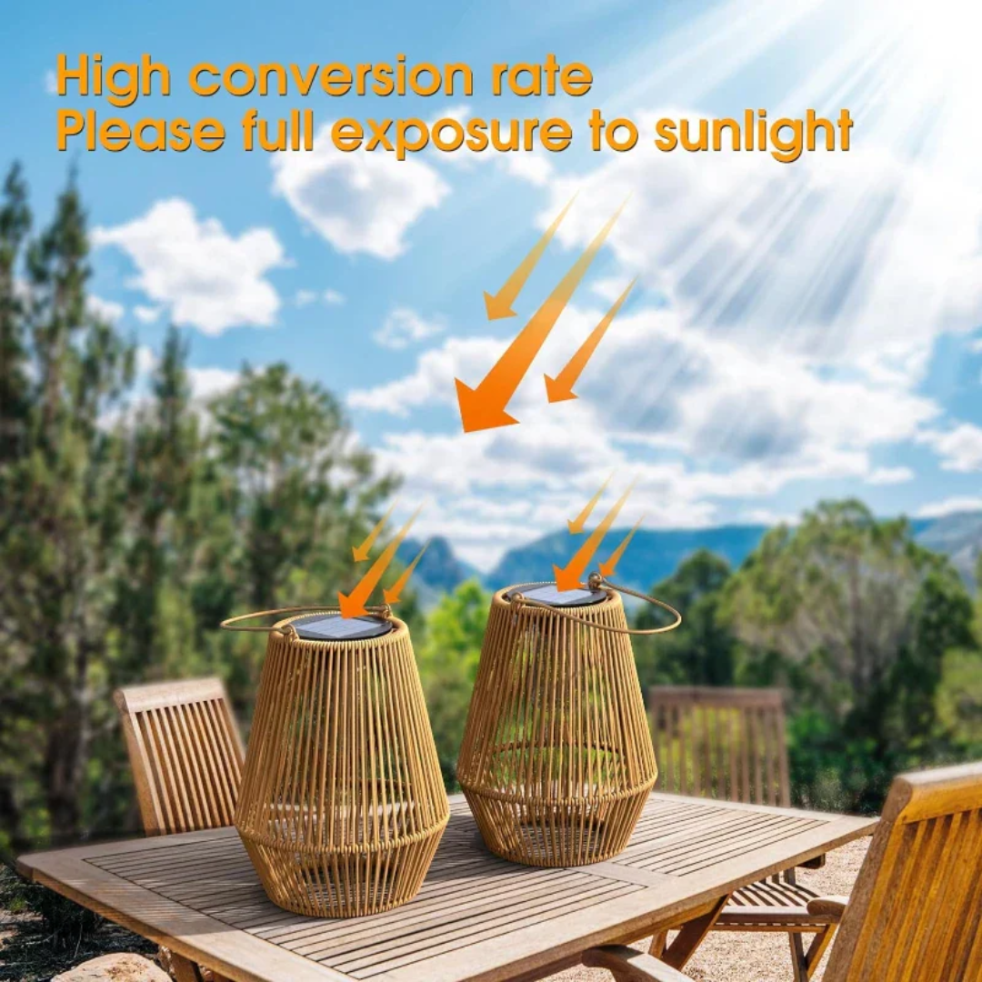 Eco-Friendly Solar Lantern for Enchanting Outdoor Ambiance