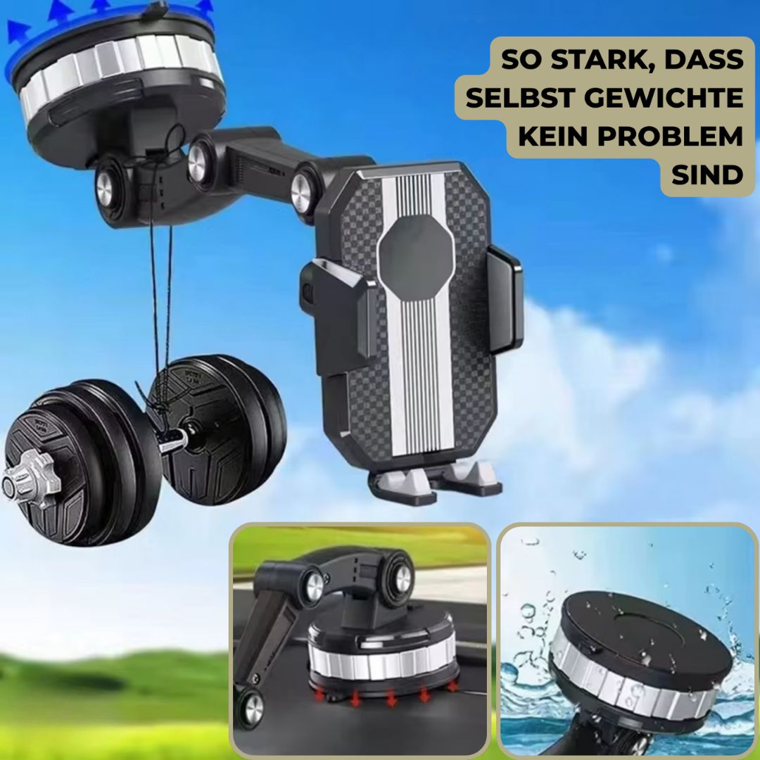 Phone Mount with Suction Cup & 360° Rotation