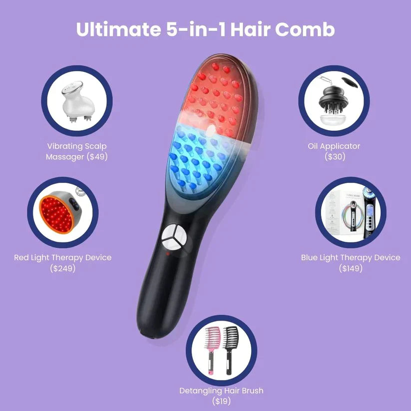 Electric Hair Revitalizer for Relaxation