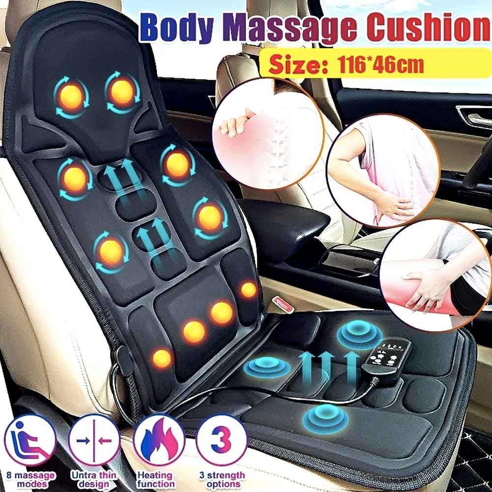 Ultimate Full Body Massage Cushion with 8 Therapeutic Modes