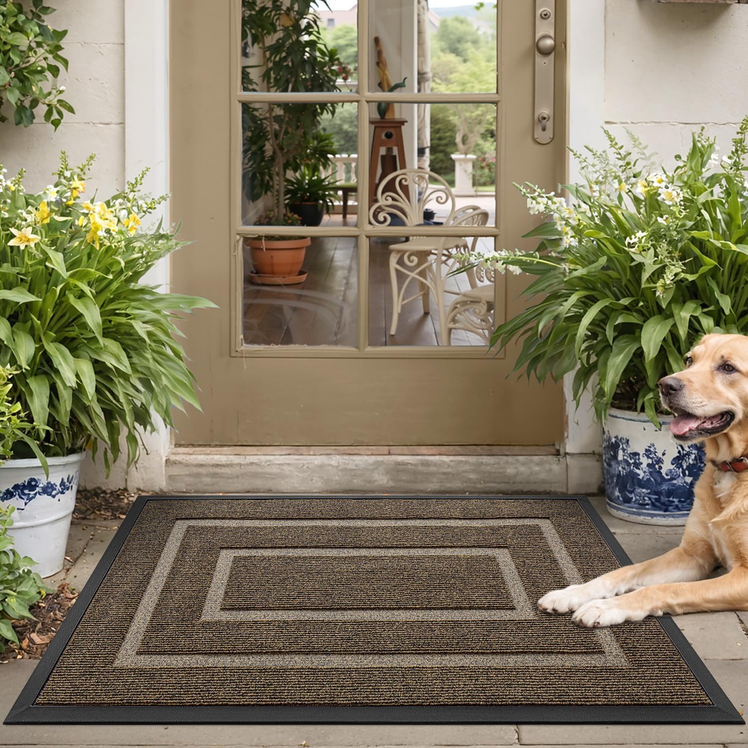All-Season Non-Slip Waterproof Entrance Mat for Home & Office
