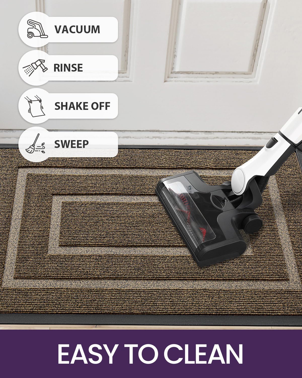 All-Season Non-Slip Waterproof Entrance Mat for Home & Office