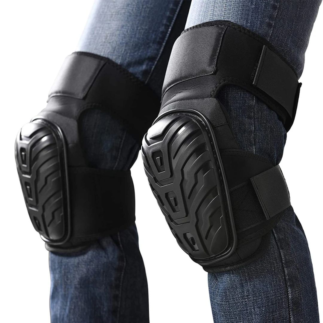 Durable Comfort Knee Guards with Adjustable Secure Fit