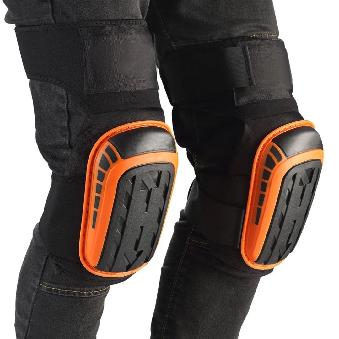 Durable Comfort Knee Guards with Adjustable Secure Fit