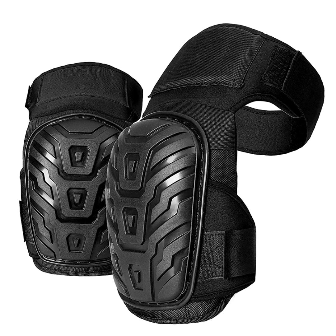 Durable Comfort Knee Guards with Adjustable Secure Fit