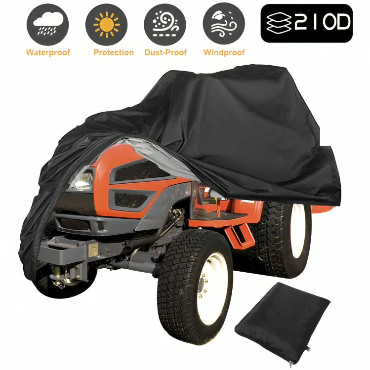 Heavy-Duty Waterproof Cover for Lawn Mower Protection