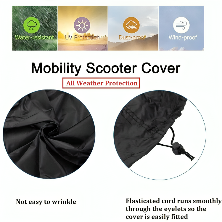 Heavy-Duty Waterproof Cover for Lawn Mower Protection