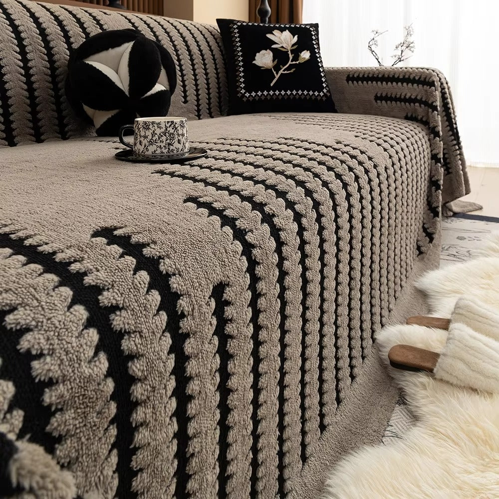 CozyWrap - Textured Non-Slip Sofa Protector Cover