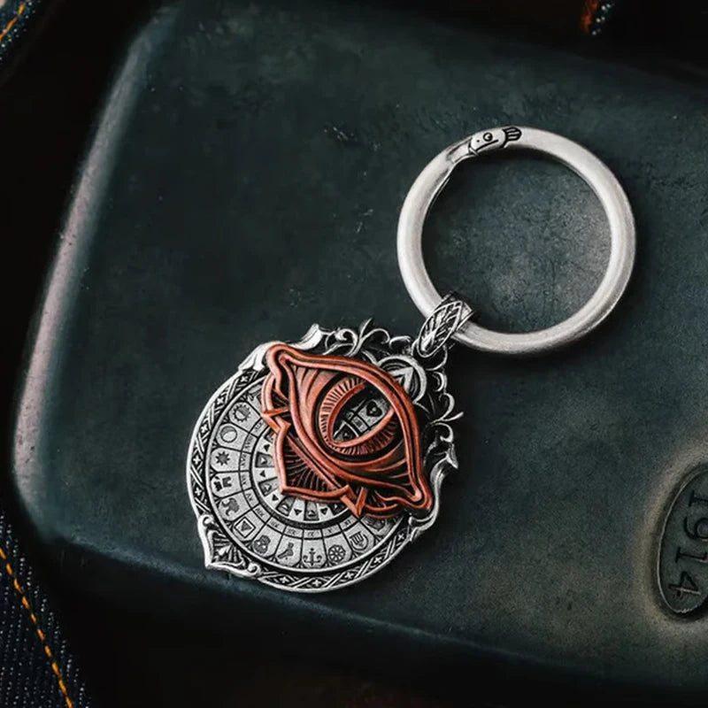 Men's Pendant Necklace | Mystical Eye Design | Vintage Style