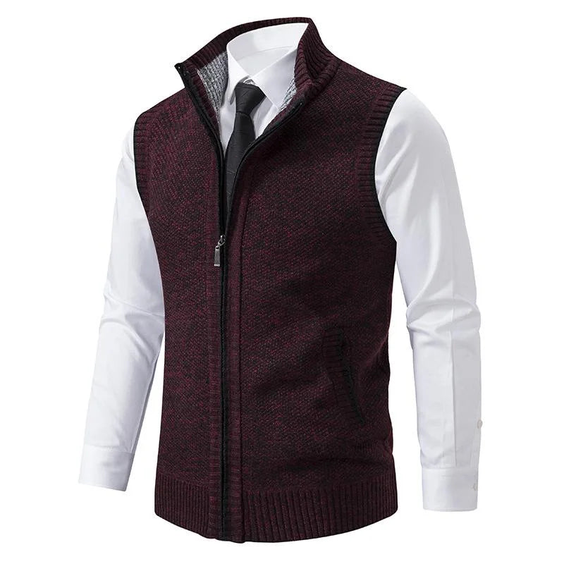 Men's Fleece Vest for Work, Casual, and Leisure Activities