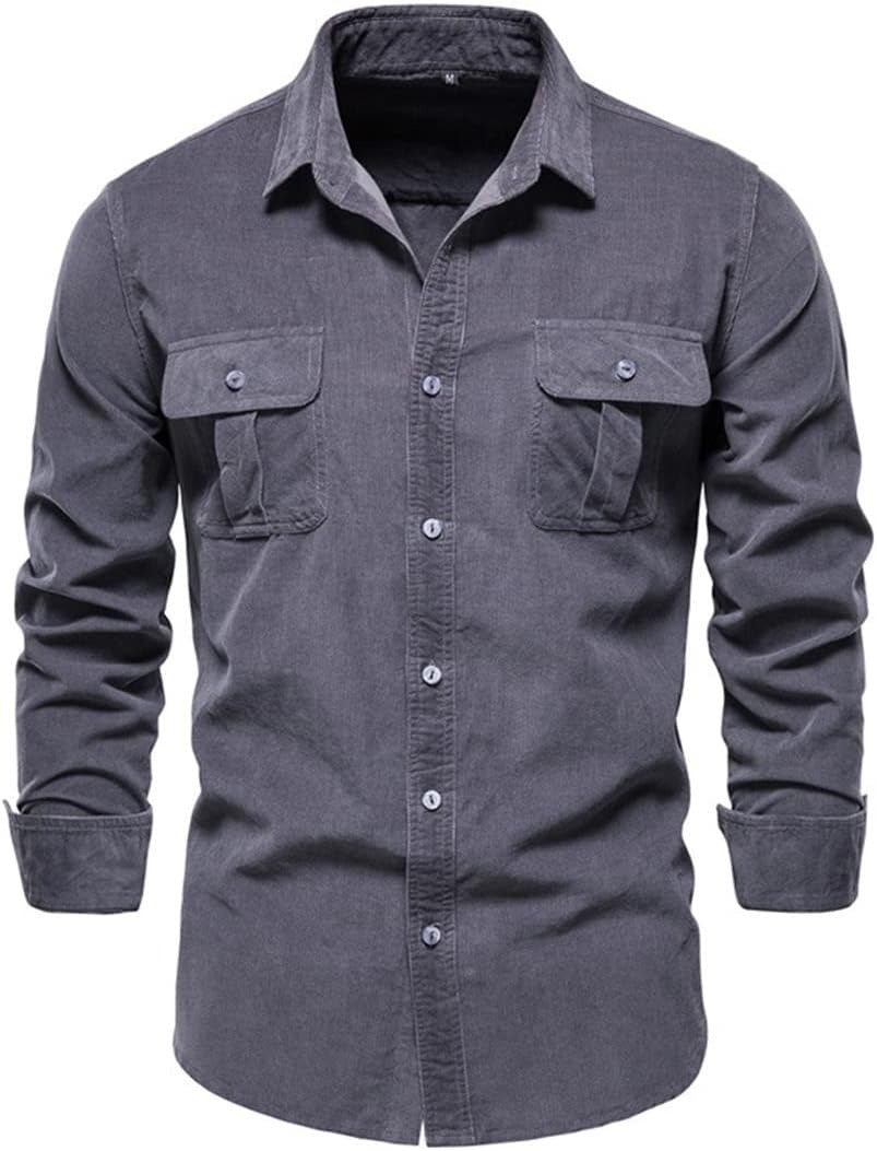 Men's Overshirt with Buttoned Chest Pockets | Comfortable Everyday Layer
