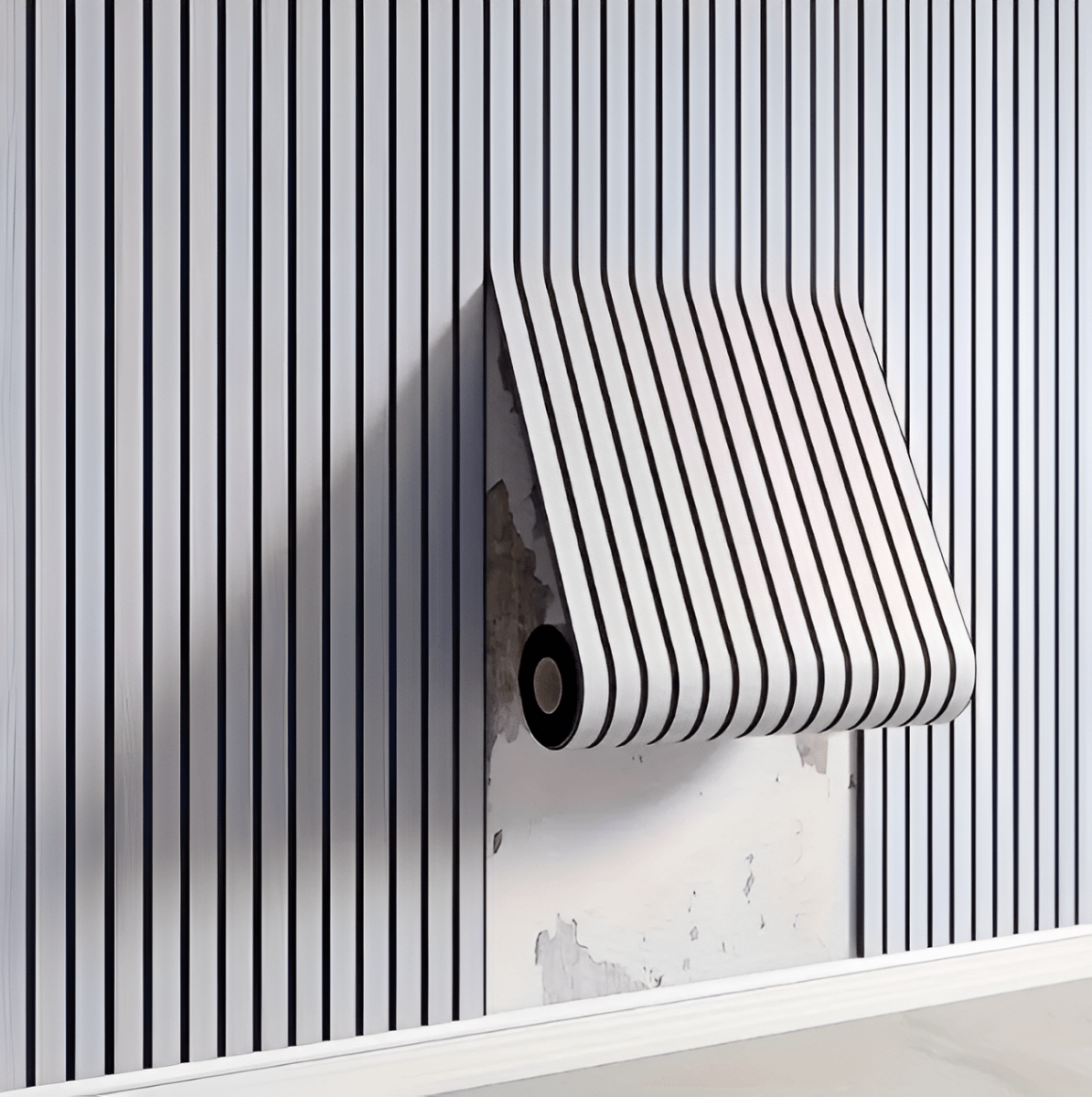 Self-Adhesive 3D Wood Paneling | Modern Wall Covering