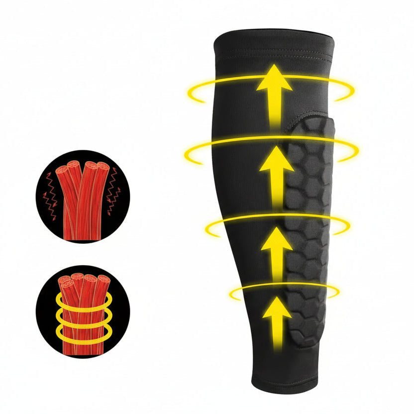 GuardianPro - Youth Soccer Shin Guards with Impact Absorption